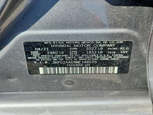 2021 HYUNDAI ACCENT SE & SEL