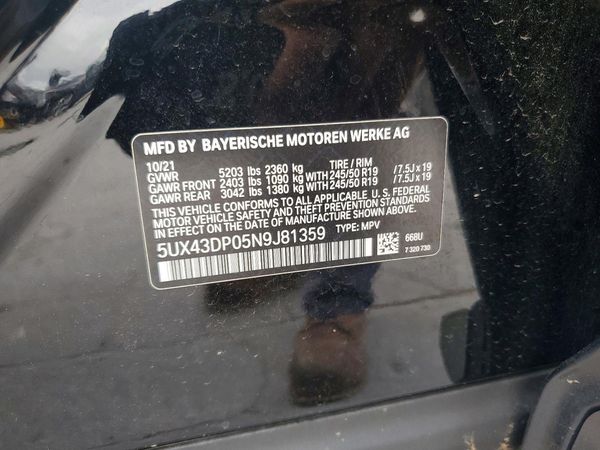 2022 BMW X3 sDrive30i