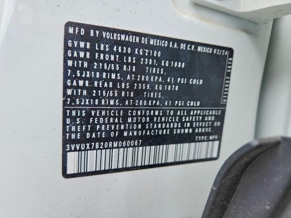 2024 VOLKSWAGEN TAOS 4Motion SE