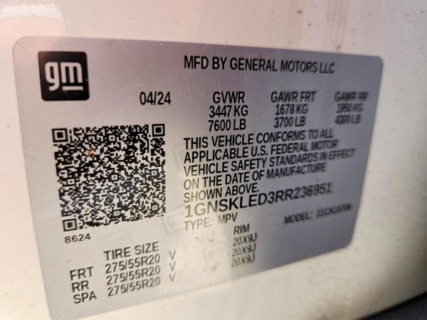 2024 CHEVROLET TAHOE FL