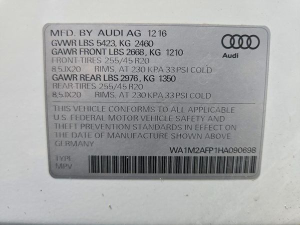 2017 AUDI Q5
