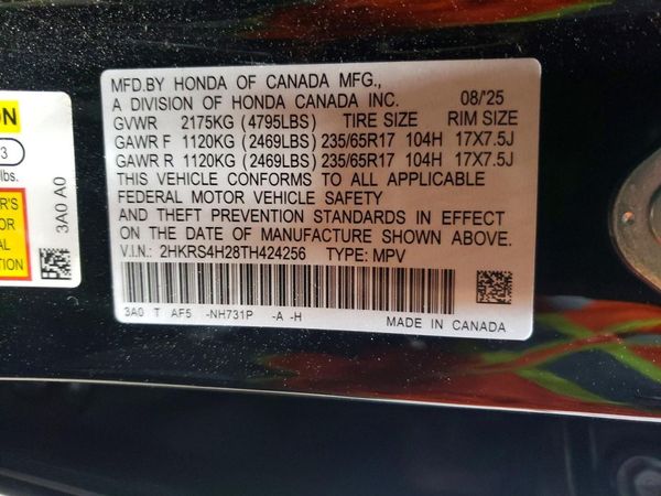 2026 HONDA CR-V LX