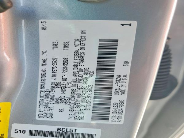 2015 TOYOTA TUNDRA Platinum Grade