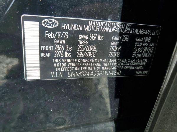 2023 HYUNDAI SANTA FE SEL