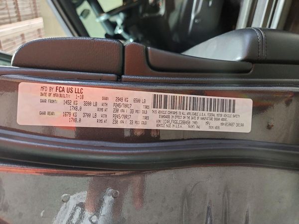 2018 JEEP GRAND CHEROKEE LAREDO 4X4