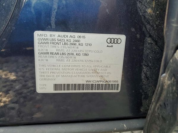 2016 AUDI Q5