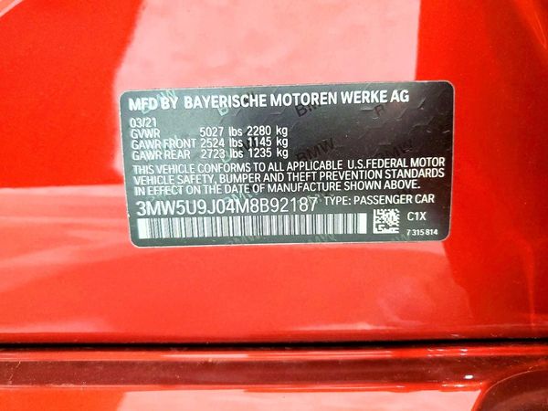 2021 BMW M340XI xDrive
