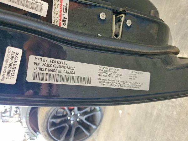2021 DODGE CHARGER Scat Pack