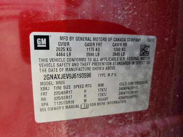 2018 CHEVROLET EQUINOX