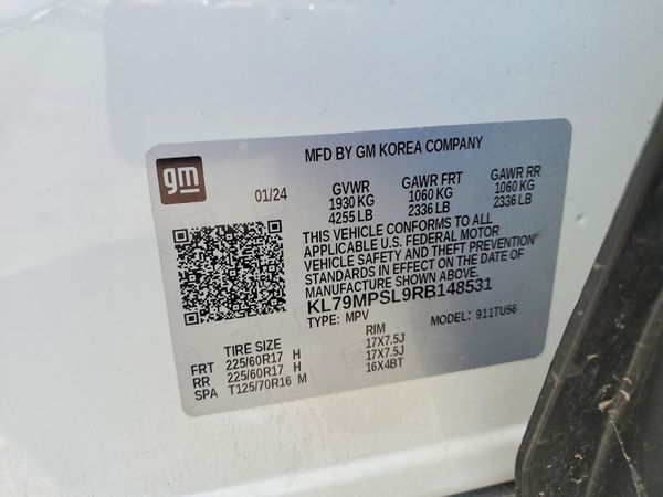 2024 CHEVROLET TRAILBLAZER LT
