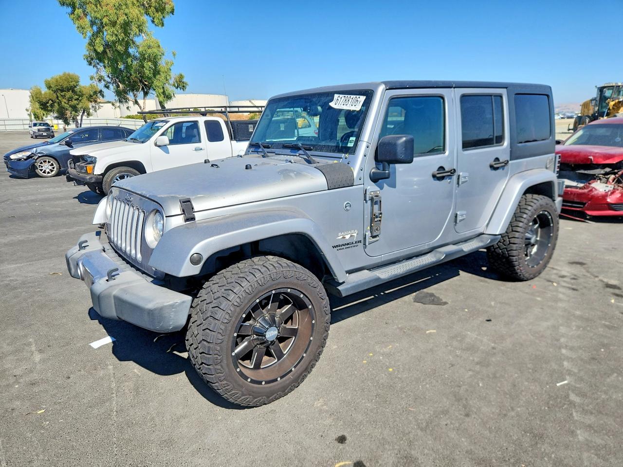 2017 JEEP WRANGLER UNLIMITED SAHARA 4X4