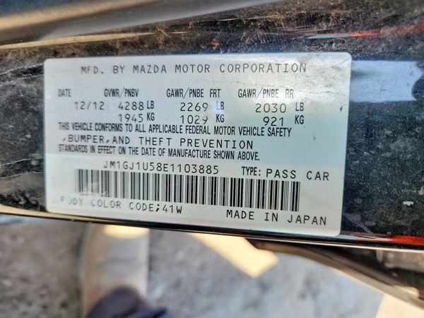 2014 MAZDA 6 Sport/GX