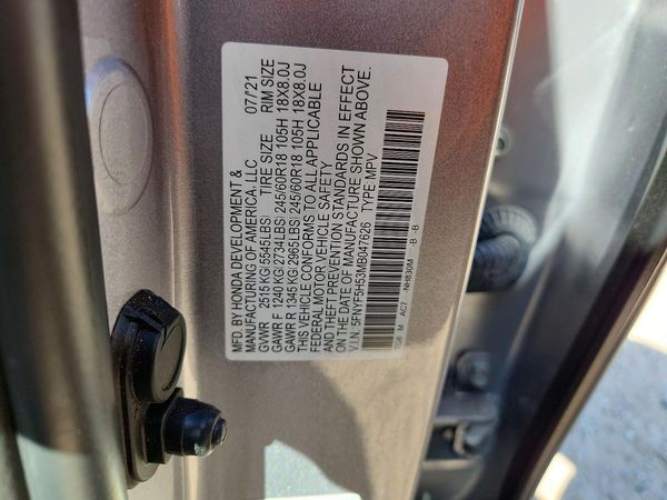 2021 HONDA PILOT
