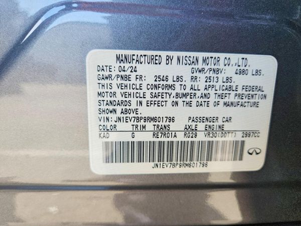 2024 INFINITI Q50 Luxe
