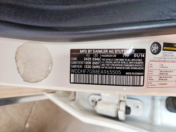 2014 MERCEDES-BENZ E E63 AMG 4MATIC