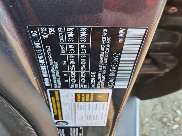 2014 MERCEDES-BENZ ML ML350 4-MATIC
