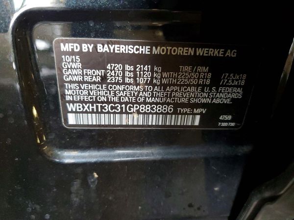2016 BMW X1 xDrive28i