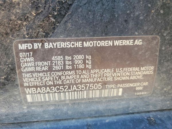 2018 BMW 320 xDrive