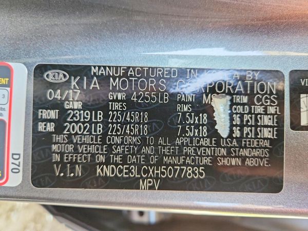 2017 KIA NIRO Touring / Touring Tech