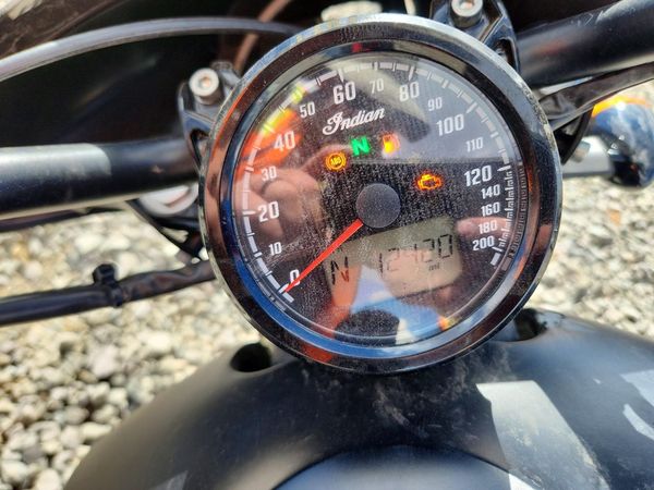 2018 INDIAN MOTORCYCLE CO. MOTORCYCLE — ODOM