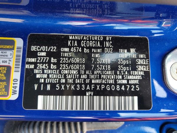 2023 KIA SPORTAGE
