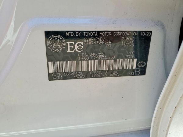 2021 LEXUS IS