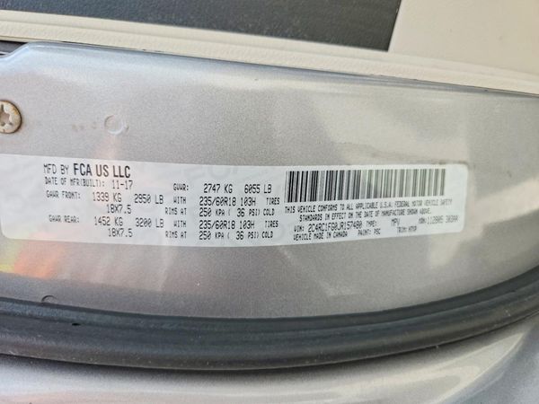 2018 CHRYSLER PACIFICA Touring Plus