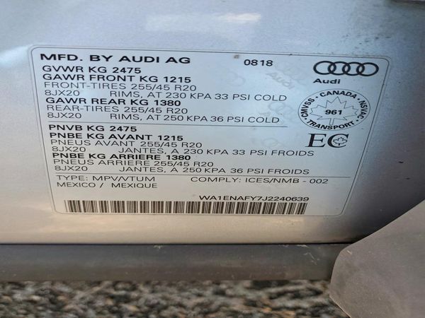 2018 AUDI Q5
