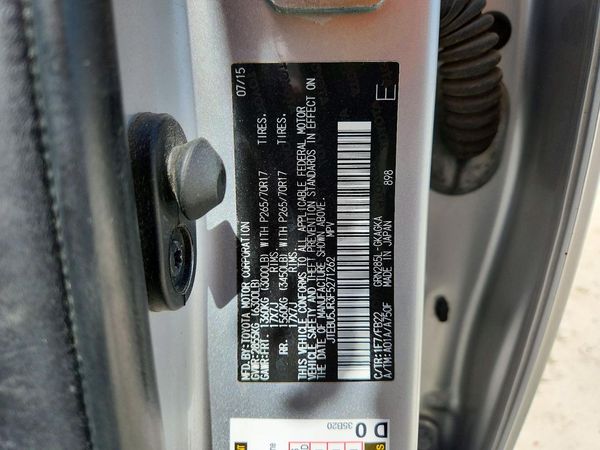 2015 TOYOTA 4RUNNER Base Grade