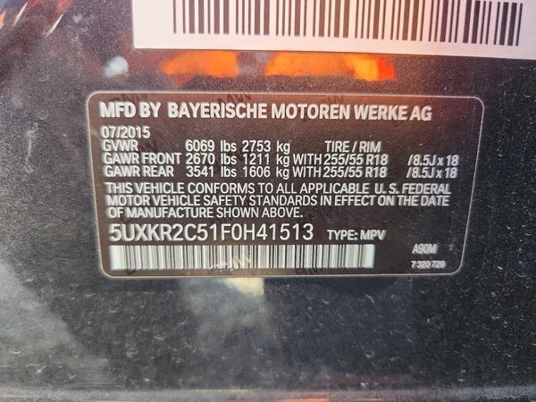 2015 BMW X5 xDrive35i