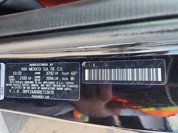 2024 KIA FORTE LX, LXS