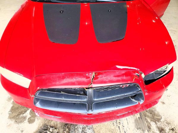 2012 DODGE CHARGER R/T — Engine bay