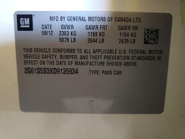 2013 CADILLAC XTS Premium