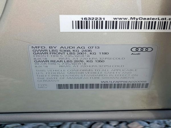 2014 AUDI Q5 Premium Plus