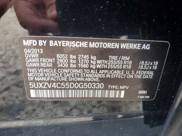 2013 BMW X5