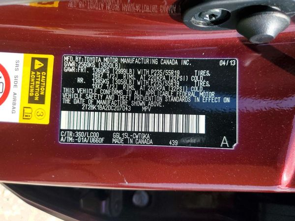 2013 LEXUS RX 350