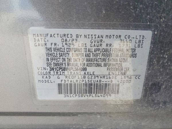 2023 NISSAN KICKS S