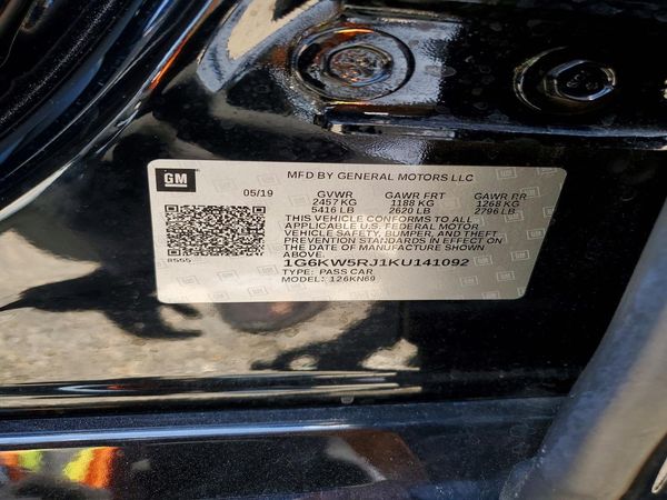 2019 CADILLAC CT6-V V-Sport