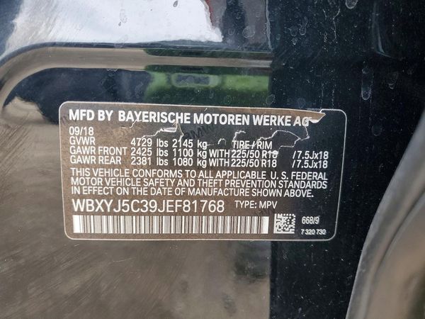 2018 BMW X2