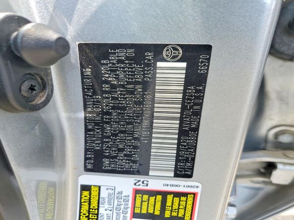 2019 TOYOTA CAMRY