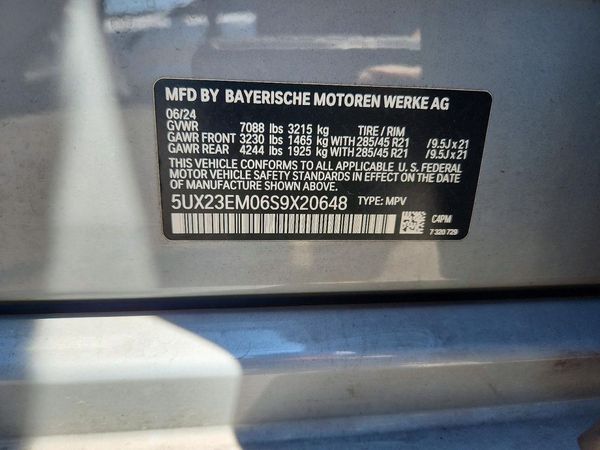 2025 BMW X7 xDrive40i