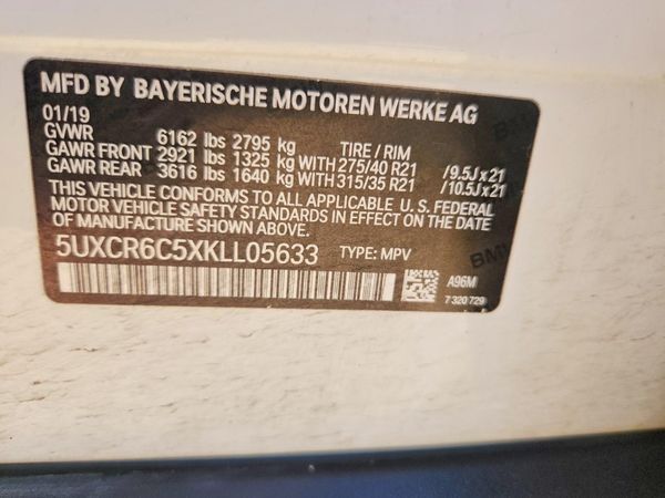 2019 BMW X5 xDrive40i