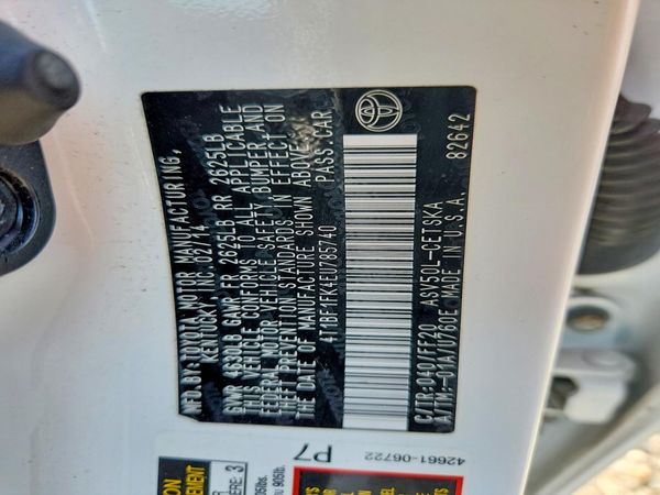 2014 TOYOTA CAMRY