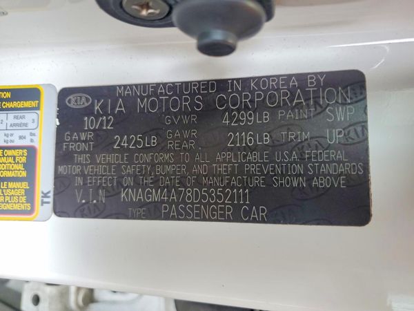 2013 KIA OPTIMA LX