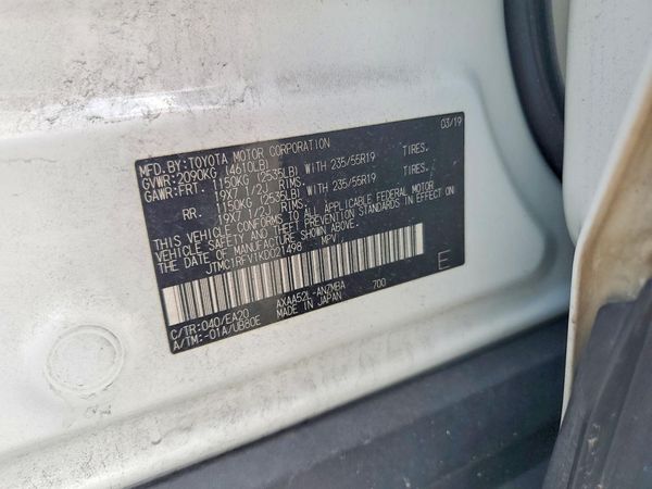 2019 TOYOTA RAV4 XLE Premium