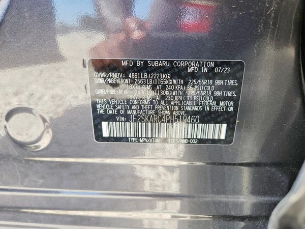 2023 SUBARU FORESTER
