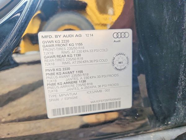 2015 AUDI Q3 quattro Premium Plus