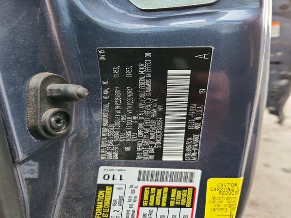 2015 TOYOTA SIENNA
