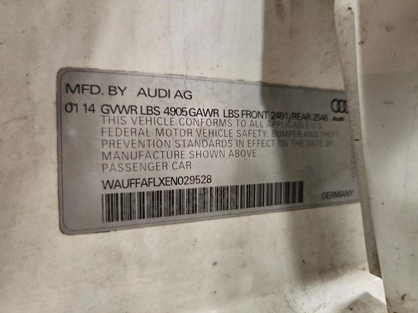 2014 AUDI A4 quattro Premium Plus