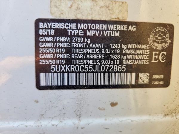 2018 BMW X5 xDrive35i